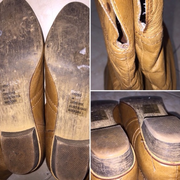 STEVE MADDEN Distressed Leather Candence Boots Size 6 - Picture 3 of 8